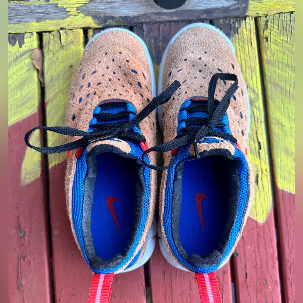 🤎♥️💙🏃♀️🏃♂️NIKE FREE RUN TRAIL DARK RUSSET RED RUNNING SHOES - Picture 12 of 16